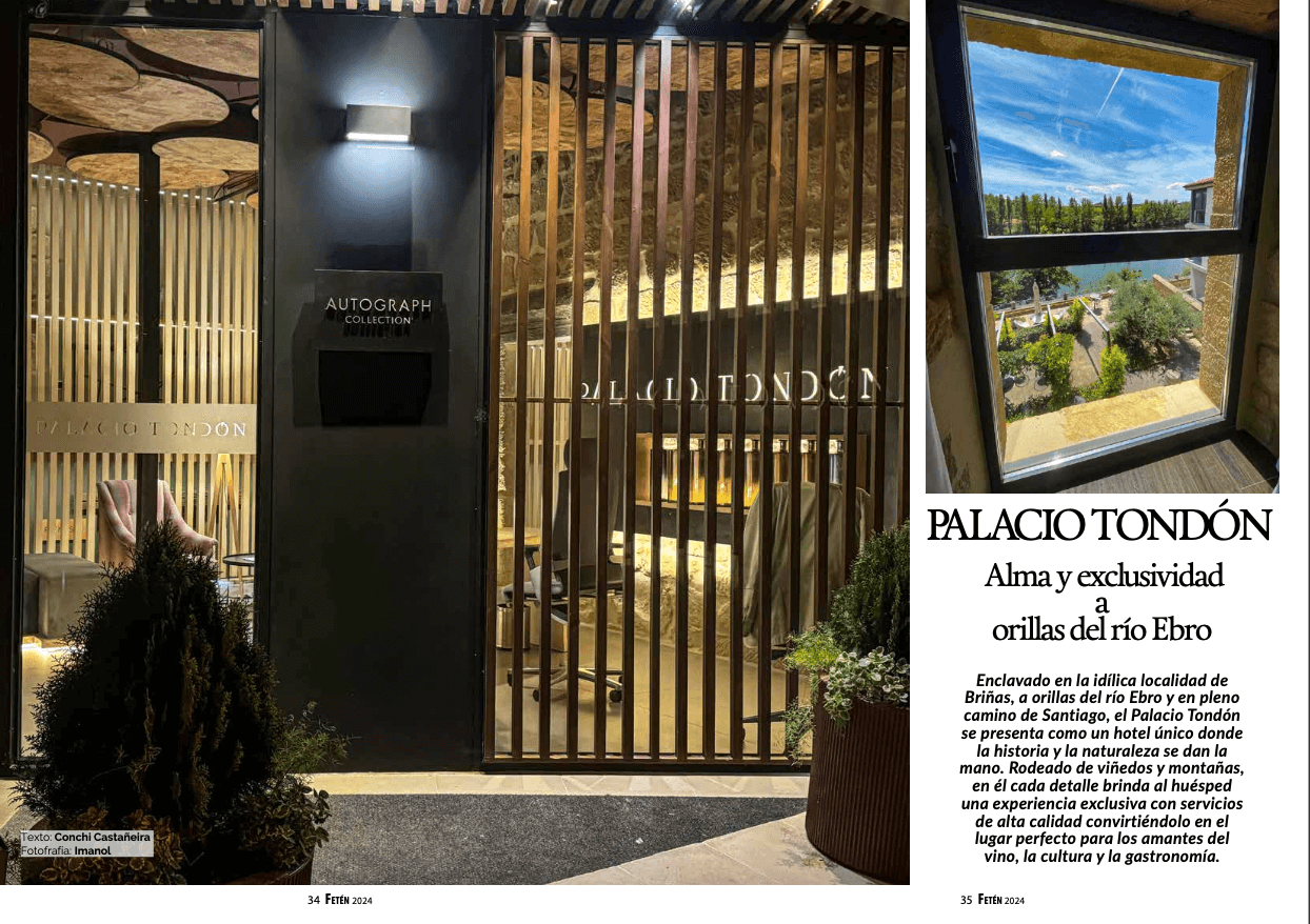 Palacio Tondón: Alma y exclusividad a orillas del río Ebro