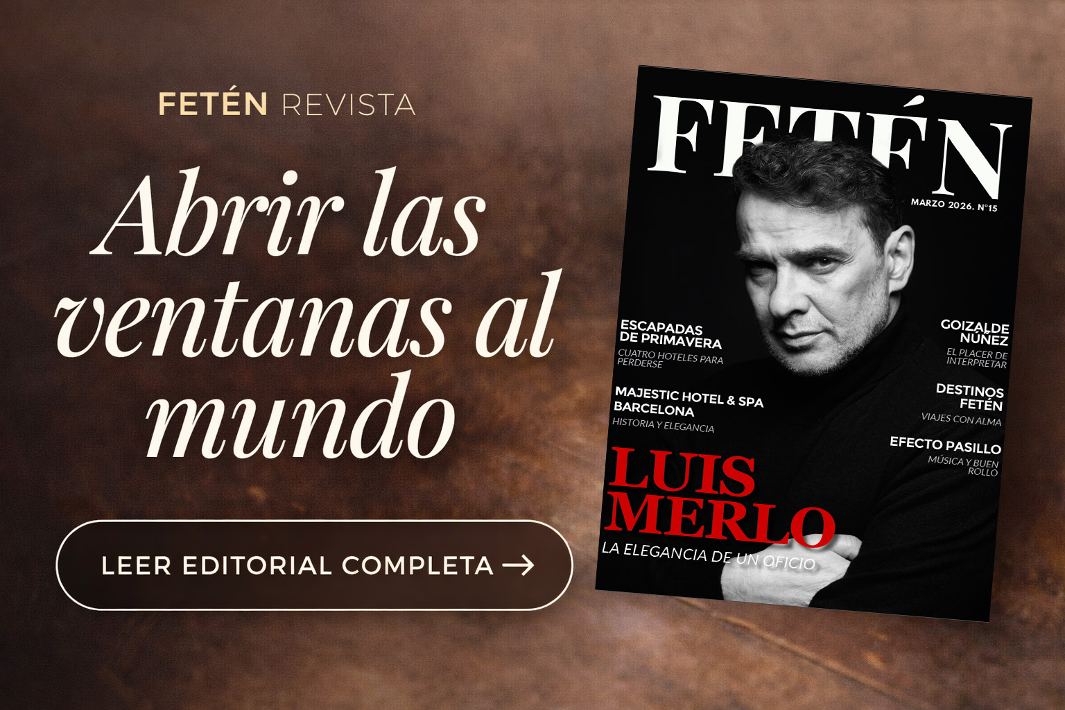 Editorial FETÉN Marzo 2026