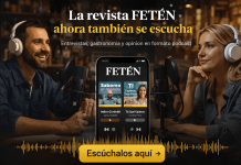 FETÉN da el salto al audio: la revista que también se escucha