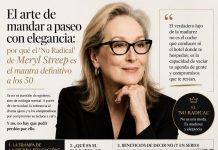 El arte de mandar a paseo con elegancia Por qué el ‘No Radical’ de Meryl Streep es el mantra definitivo a los 50